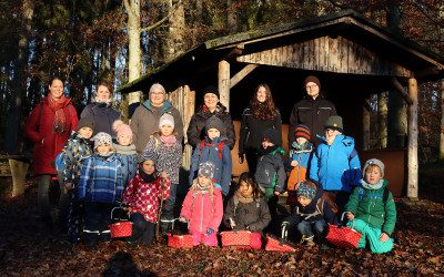 Bundestagsabgeordnete besucht Kinderwald