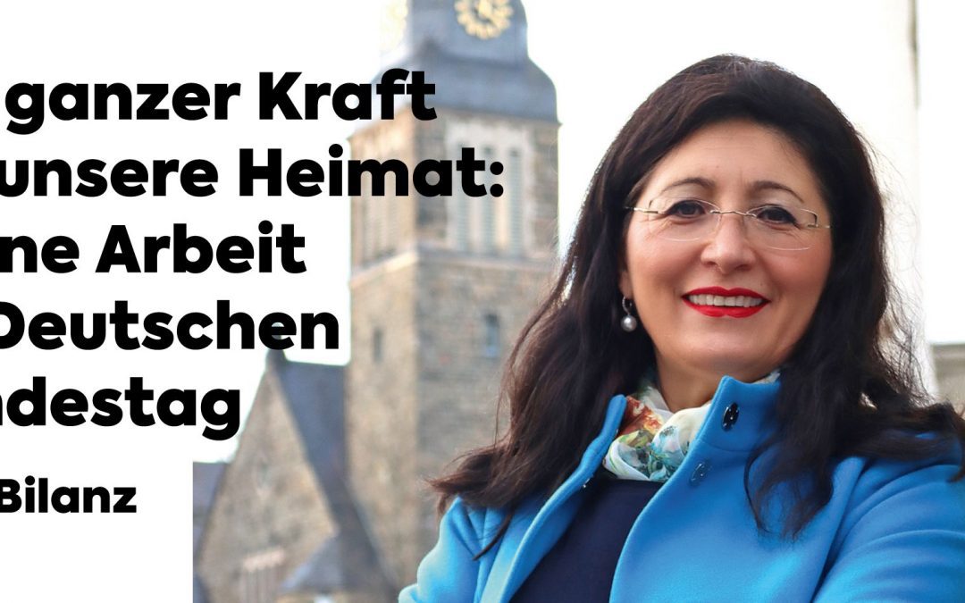Mit ganzer Kraft für unsere Heimat: Meine Arbeit im Deutschen Bundestag